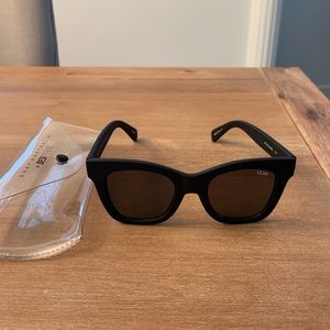 Quay X Desi Perkins black sunglasses
